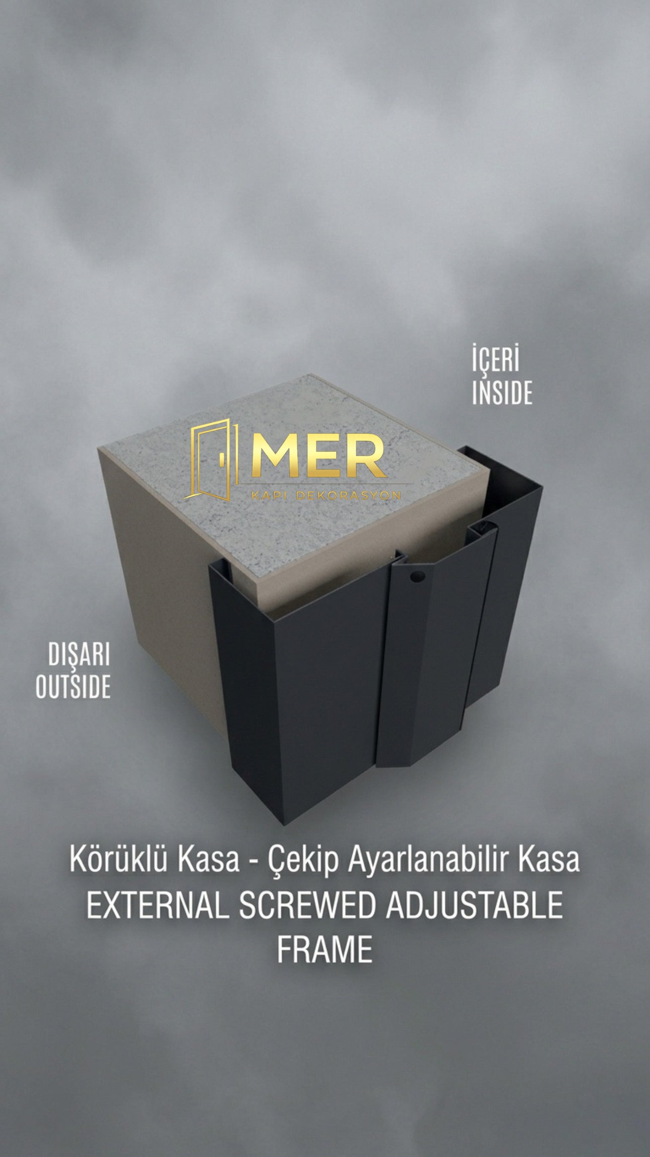 Çelik Kapı Modelleri Beyaz