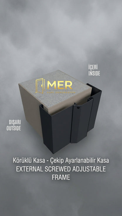 Çelik Kapı Modelleri Beyaz