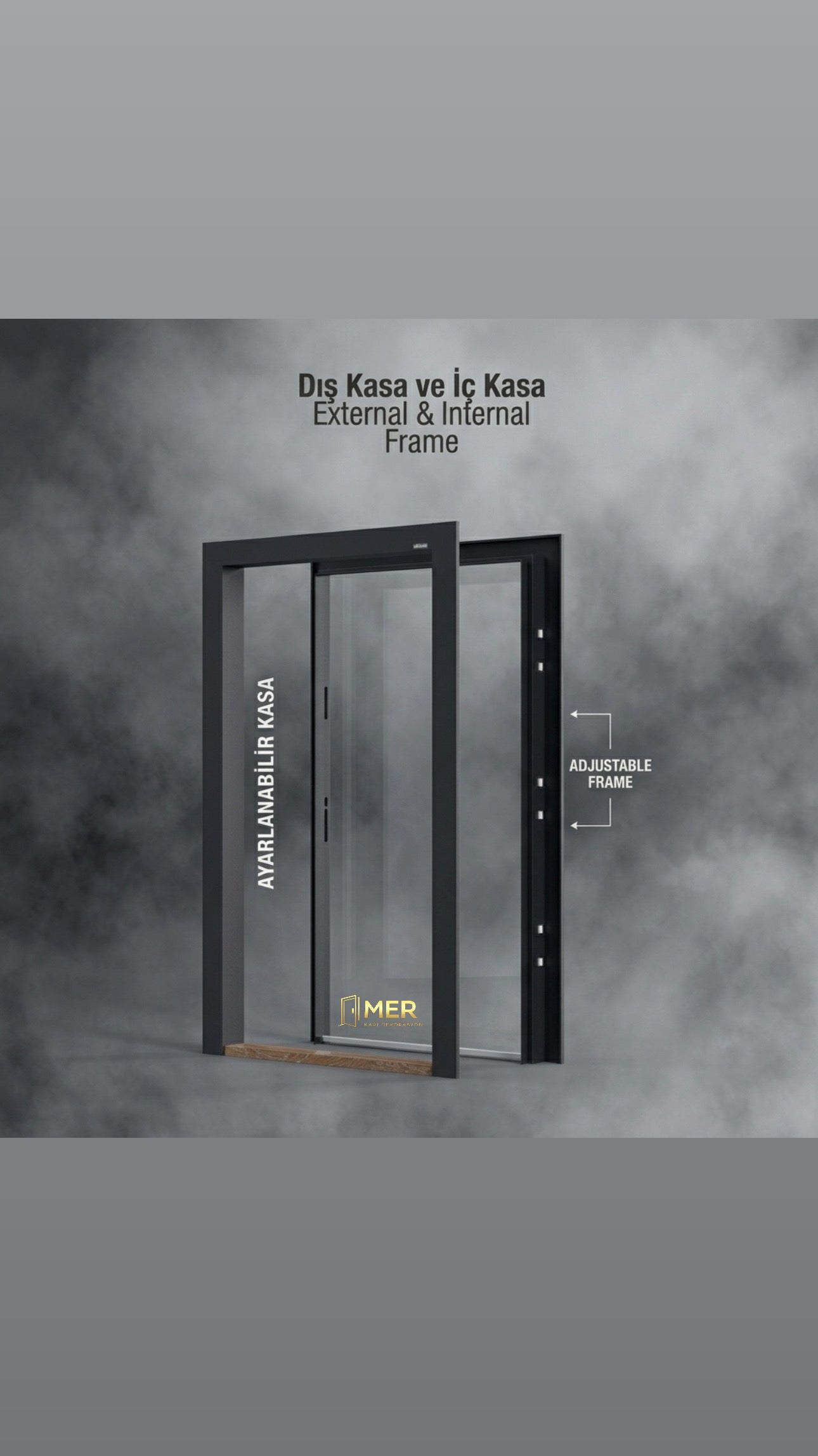 Çelik Kapı Modelleri Beyaz