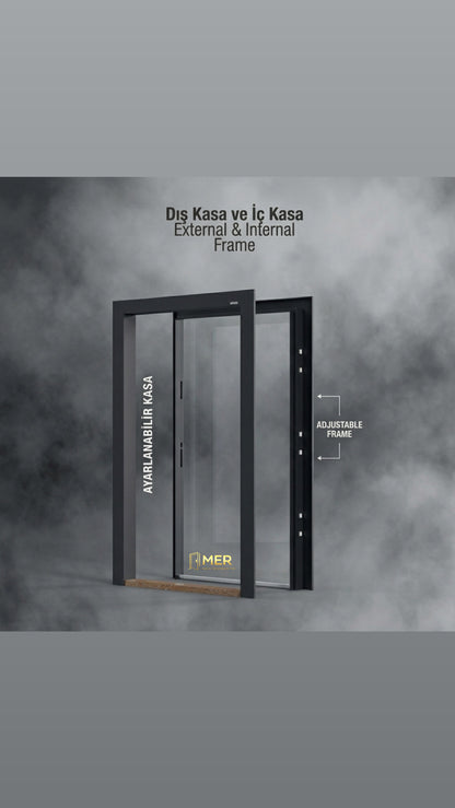 Çelik Kapı Modelleri Beyaz